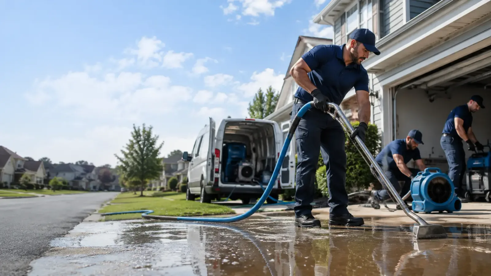 Flood Damage Restoration in Park Hall, MD